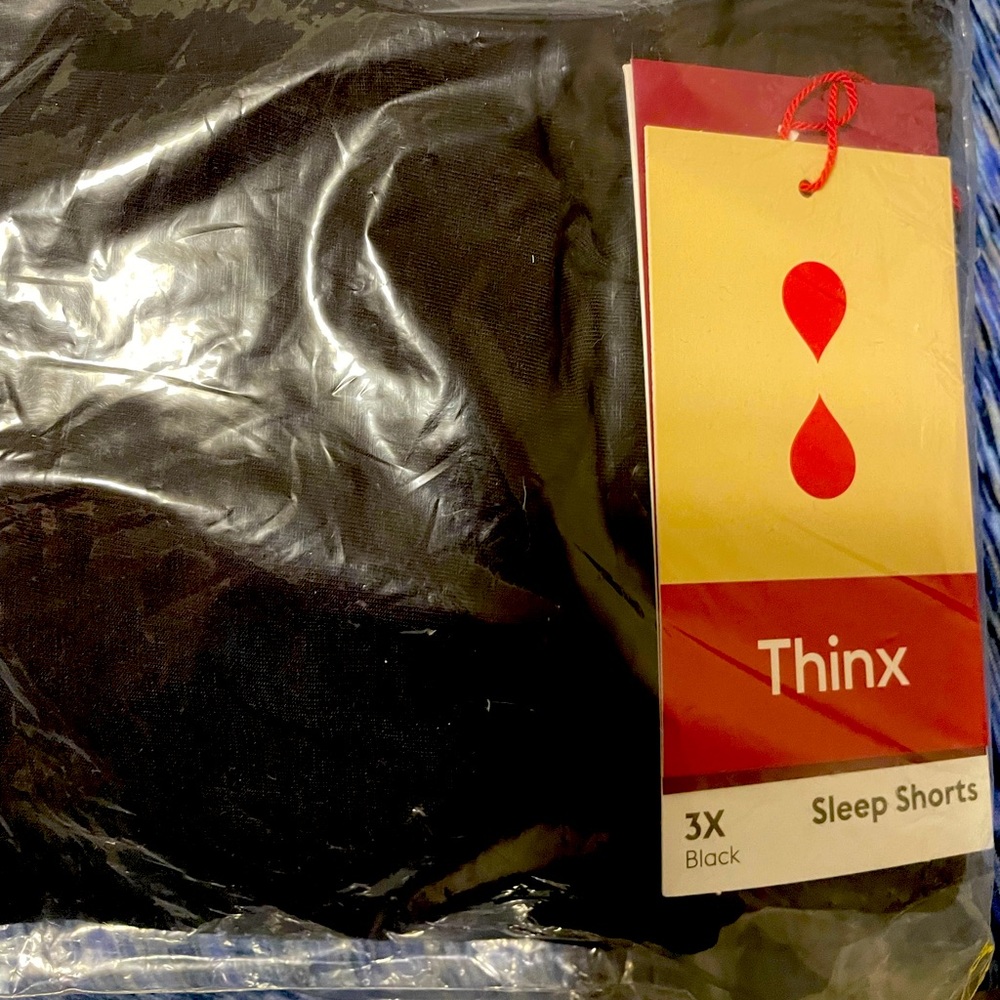 Thinx Lot of 5 Period Undergarments, 3X, NIP, NWT